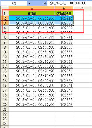 ghost win7 纯净版系统Excel2013实现隔行设置背景色的方法