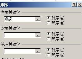 windows7旗舰版系统Excel表格数据排名的图文教程