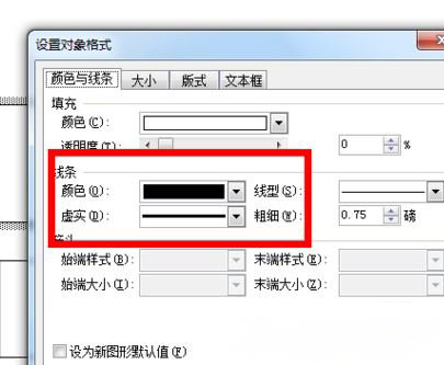 Windows7旗舰版系统word去掉插入的文本框的背景和边框的方法